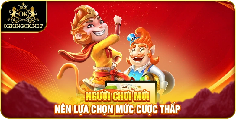 Người chơi mới nên lựa chọn mức cược thấp